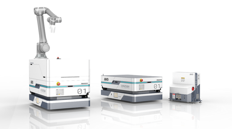 酷游數位開發的自主式移動機器人（AMR250M），搭配全向輪並結合AI演算法、2D LiDAR、3D攝影機等技術，協助客戶實現產線全自動化